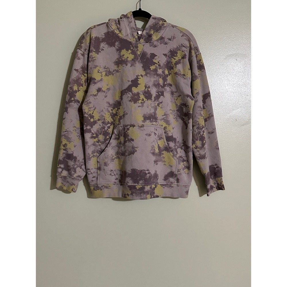 Lululemon All Yours Hoodie Orbital Tie Dye Mauve Grey Multi Womens Size 10